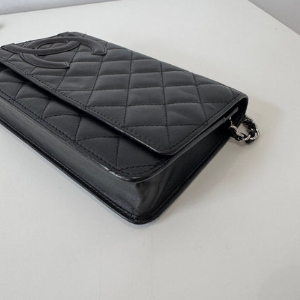 Sac Chanel Wallet On Chain Cambon noir