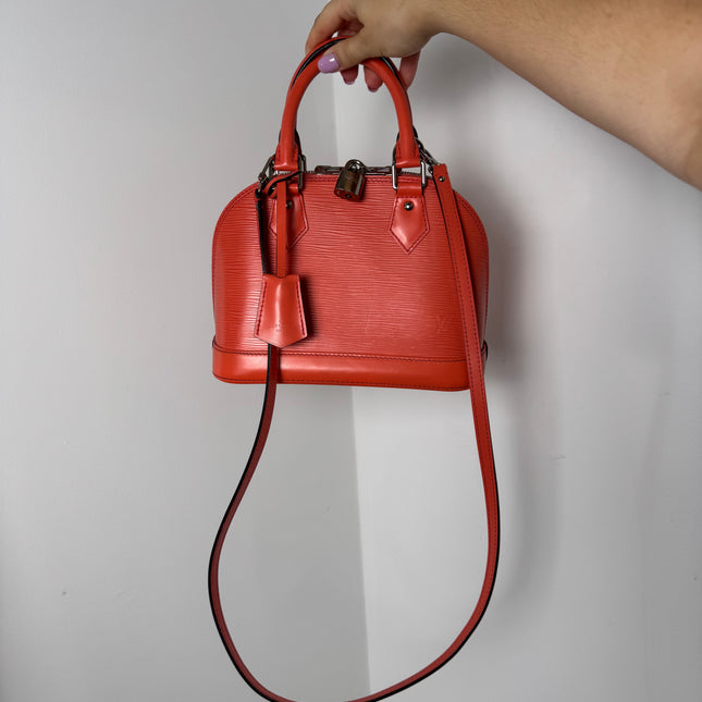 Sac Louis Vuitton Bb Alma corail