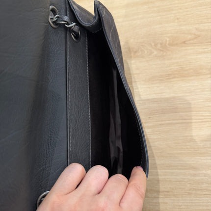 Sac Chanel Timeless lune gris irisé