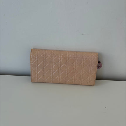 Sac Dior Wallet on chain Lady Dior rose