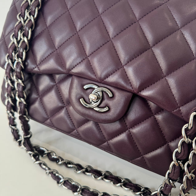 Sac Chanel Timeless Jumbo Prune