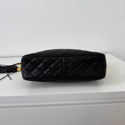 Sac Chanel Caméra GM Cuir Caviar Noir