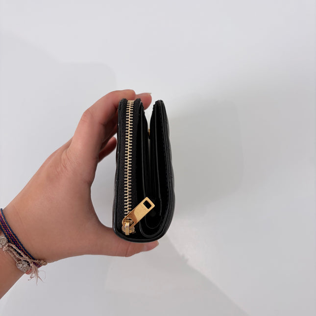 Portefeuille Saint Laurent Noir