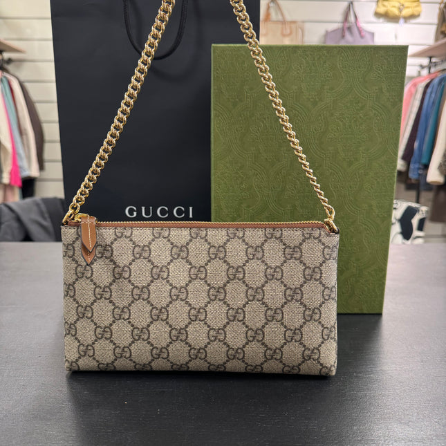 Sac Pochette Toile Gucci