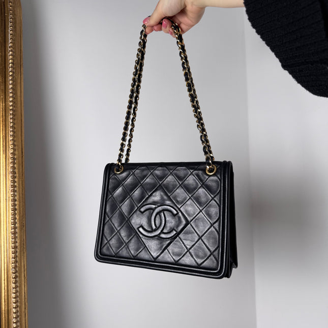 Sac Chanel Single flap Vintage Noir