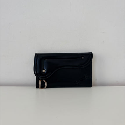 Portefeuille Dior Saddle Noir