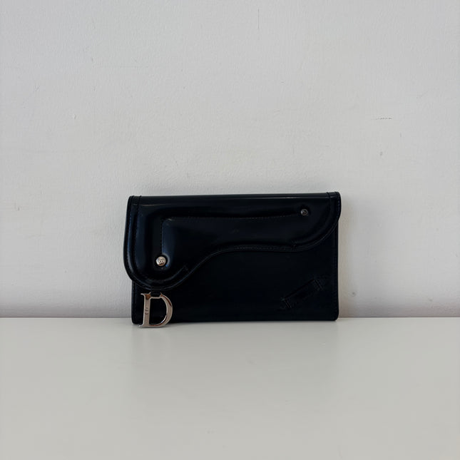 Portefeuille Dior Saddle Noir