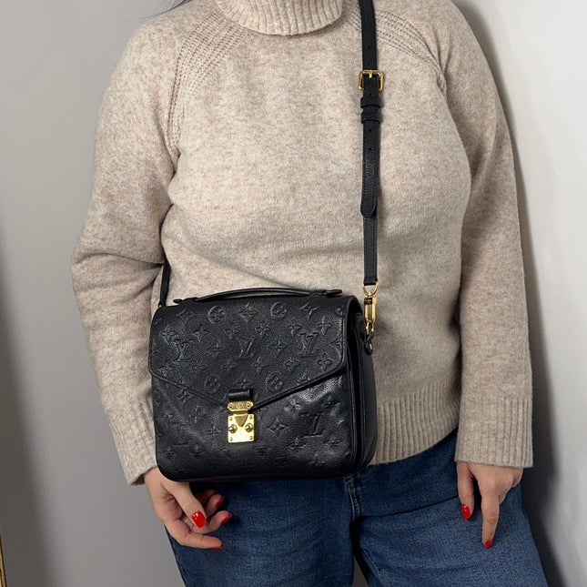 Sac Louis Vuitton Métis empreinte noir