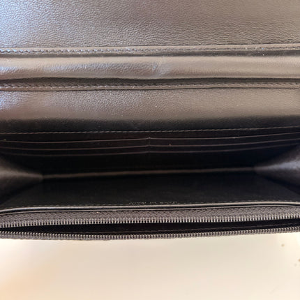 Sac Chanel Wallet on chain noir