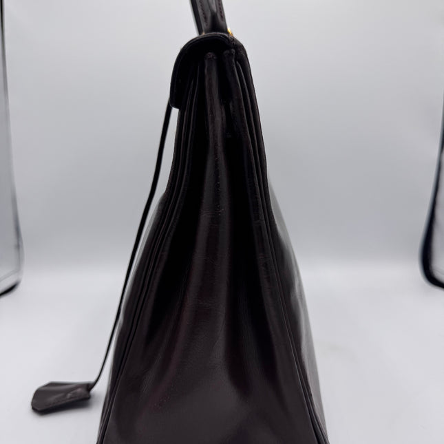 Sac Kelly 32 Hermès Chocolat