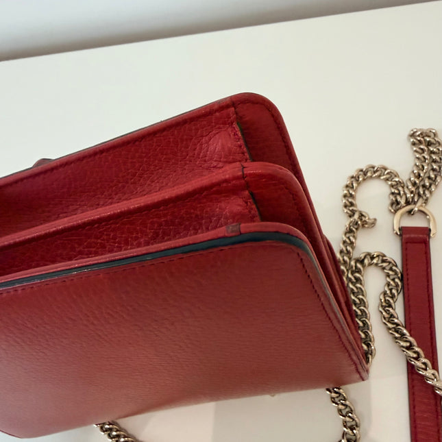 Sac Gucci Interlocking Rouge pm
