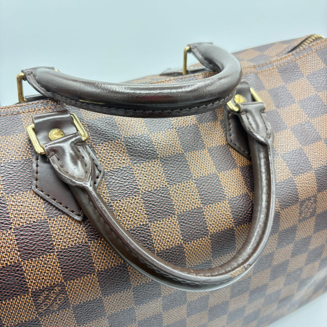 Sac Louis Vuitton Speedy 35 damier ébène