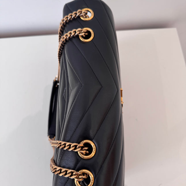 Sac Saint Laurent Loulou Medium Noir