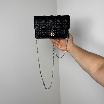 Sac Dior Pochette à chaîne Daily my Dior noir