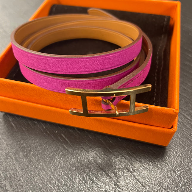 Bracelet Behapi Triple Tour Hermès T2