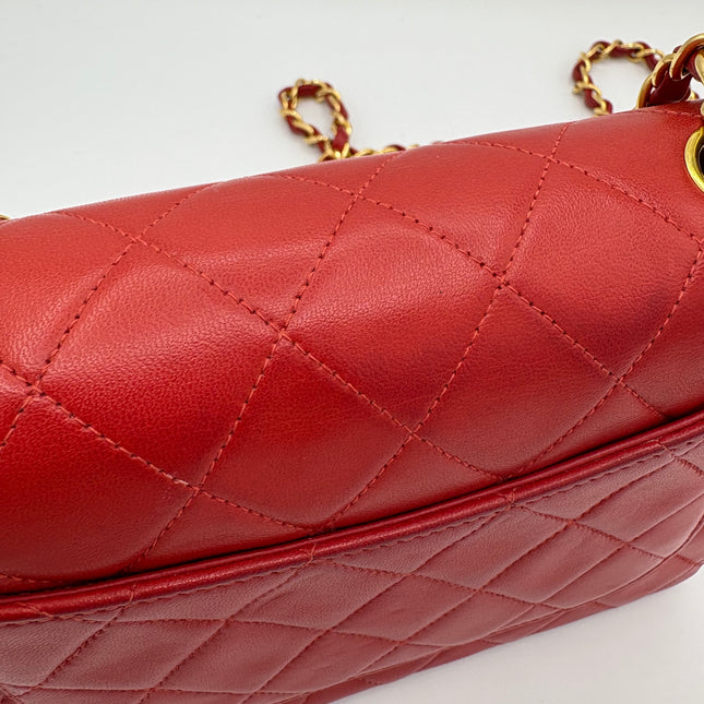 Sac Chanel Mini square rouge
