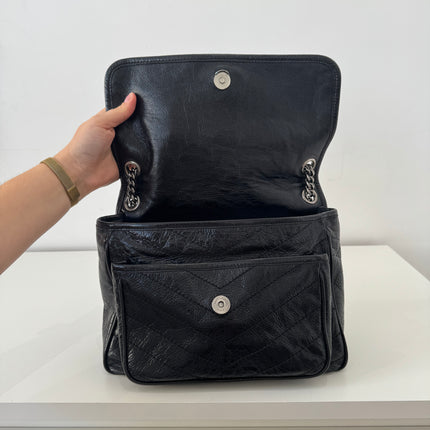Sac Saint Laurent Niki Medium Noir