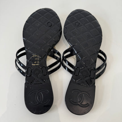 Sandales Chanel Camélia T38