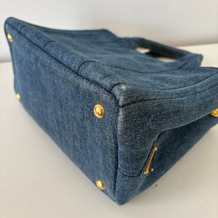 Sac Cabas Denim Prada Tu