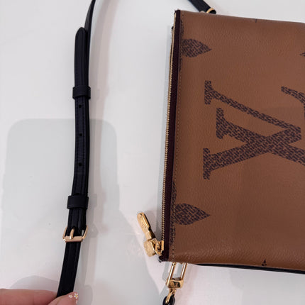 Pochette Louis Vuitton Double zip reverse