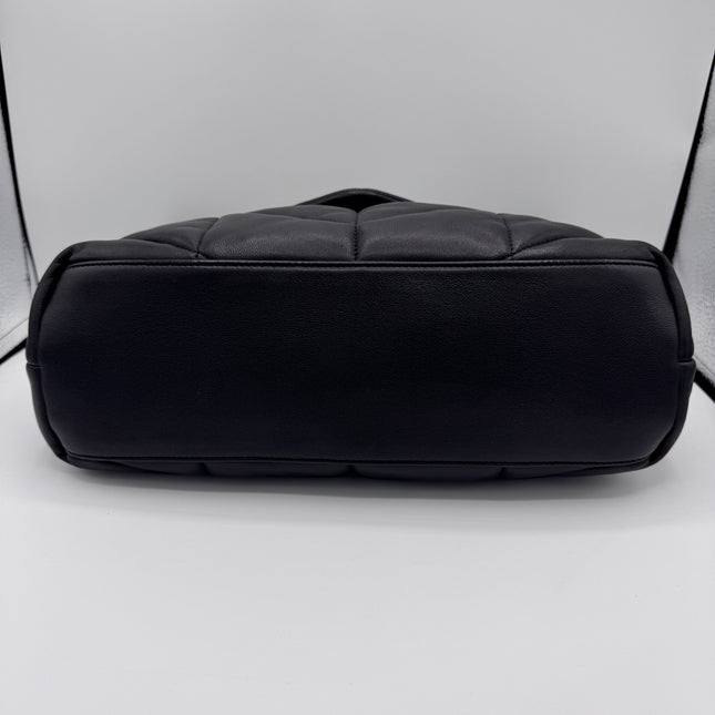 Sac Saint Laurent Puffer Large Noir