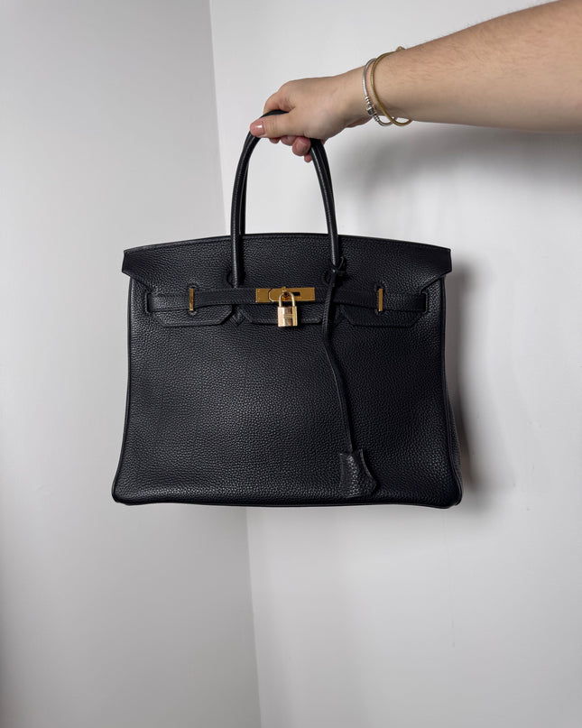 Sac Hermès Birkin 35 Noir