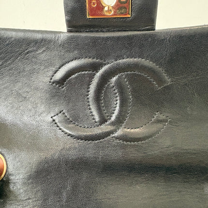 Sac chanel mini square noir