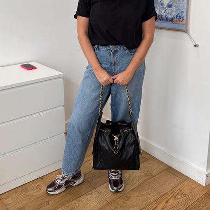 Moyen Sac Chanel 25 Noir