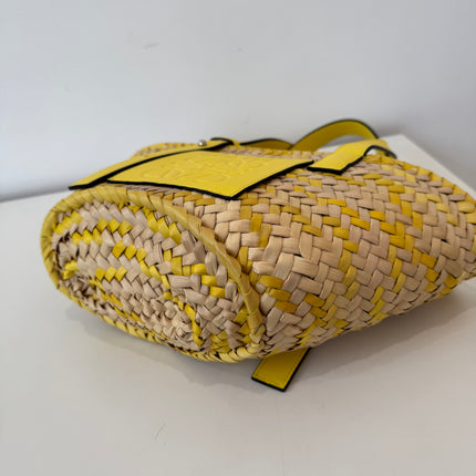 Sac panier Loewe jaune pm