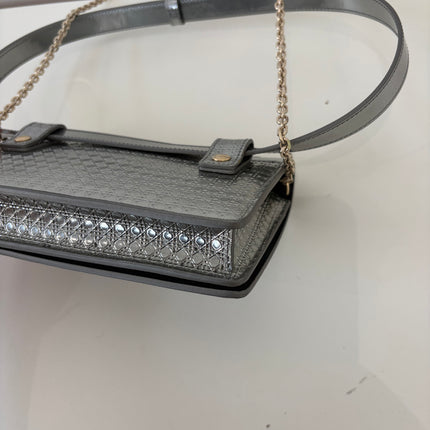 Sac Dior 30 Montaigne argenté