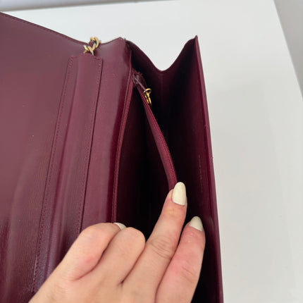 Sac Chanel Bordeaux Bandoulière
