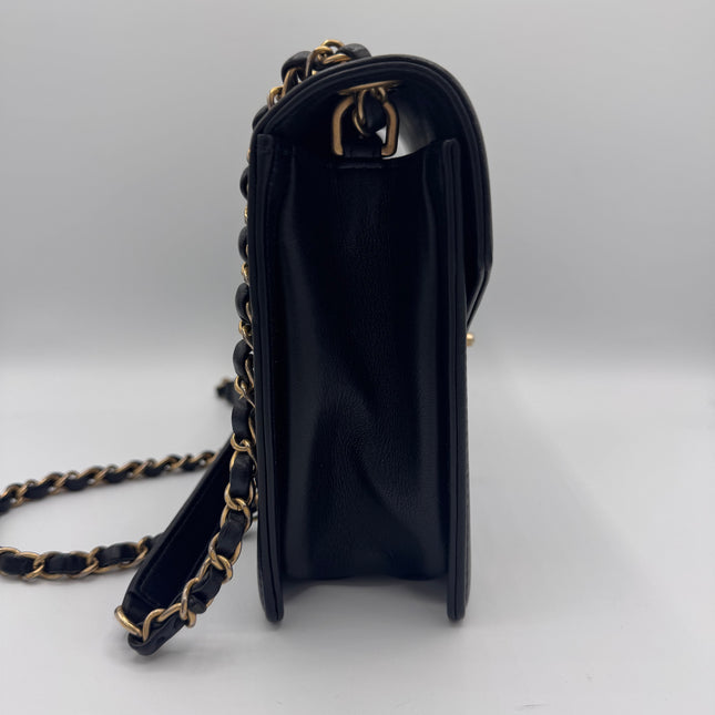 Sac Chanel Chevrons Noir