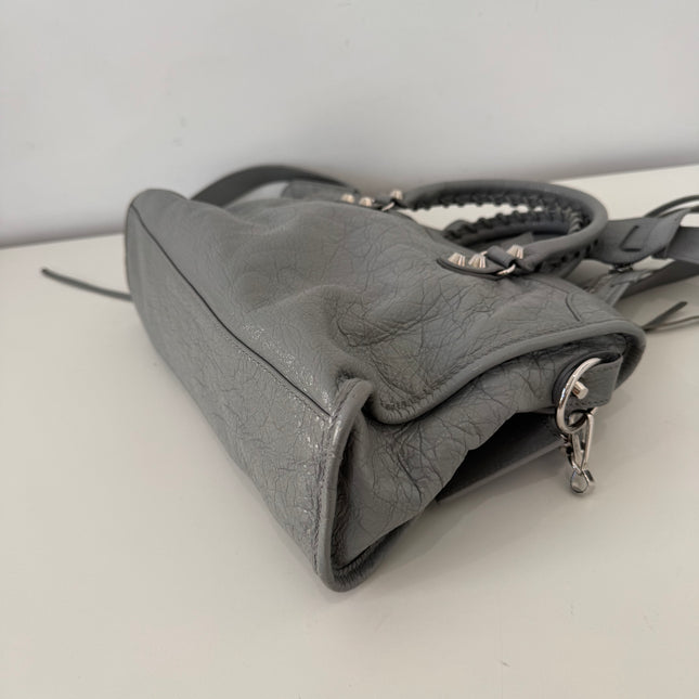 Sac Balenciaga City Small Gris souris