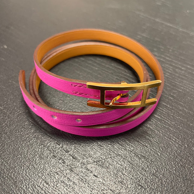 Bracelet Behapi Triple Tour Hermès T2