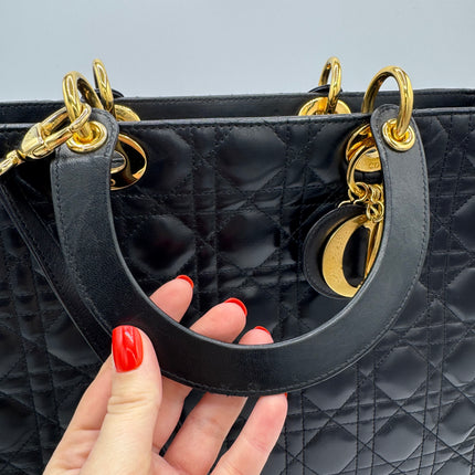 Sac Lady Dior Large Noir
