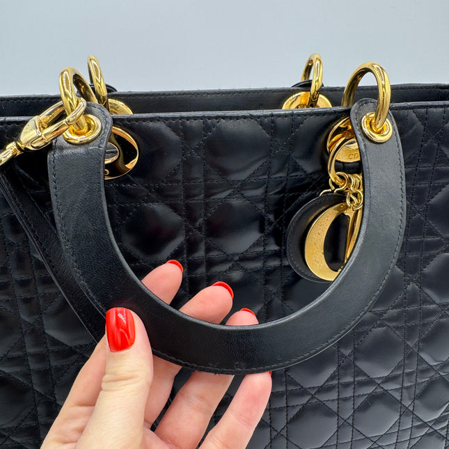 Sac Lady Dior Large Noir