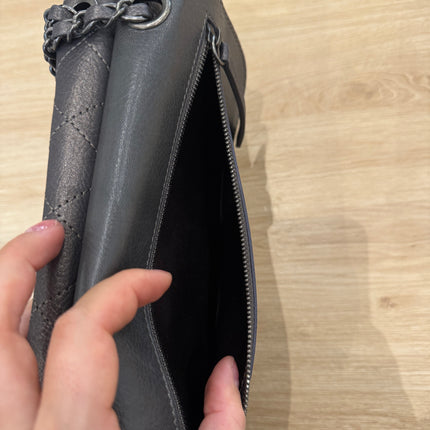 Sac Chanel Timeless lune gris irisé