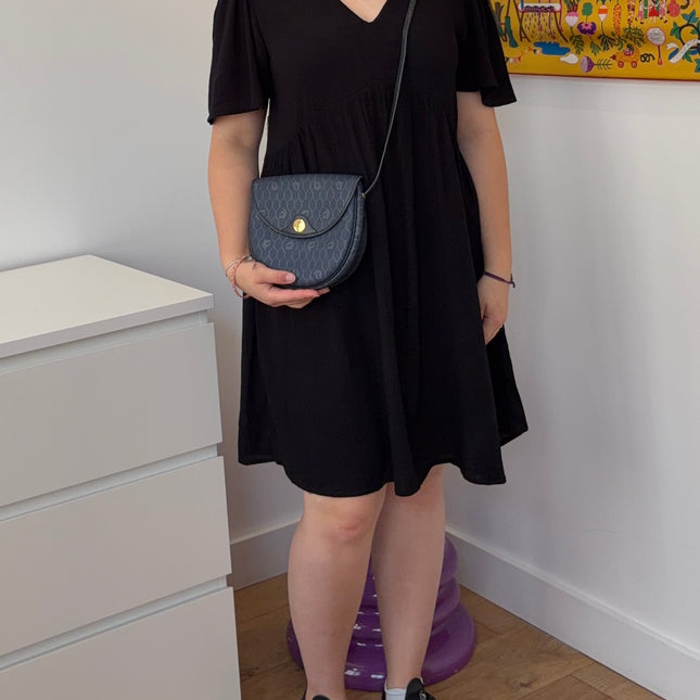 Sac Christian Dior bandoulière toile nid d’abeilles