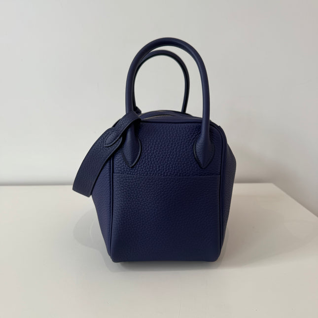 Sac Hermès Lindy 26 marine