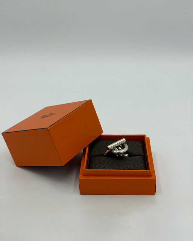 Bague Hermes Croisette GM T52