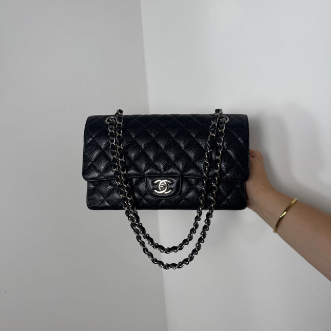 Sac Chanel 11.12 timeless classique cuir caviar