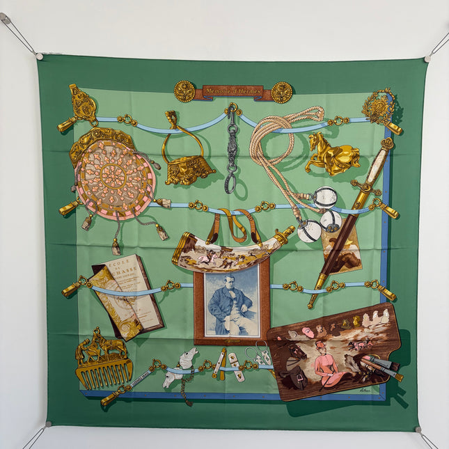 Carré de soie Hermès Mémoire d’Hermès 90cm
