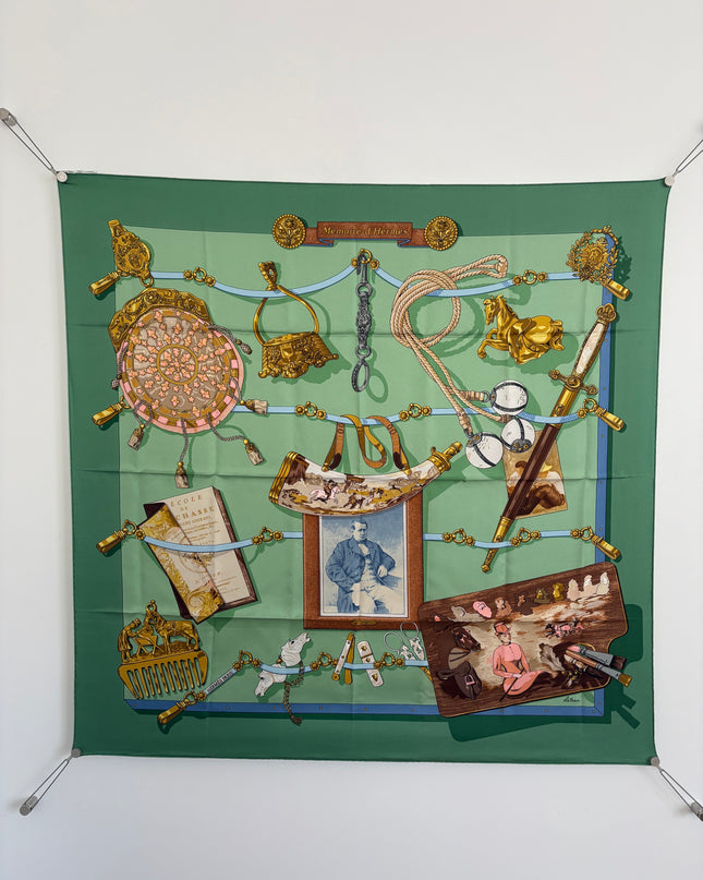 Carré de soie Hermès Mémoire d’Hermès 90cm