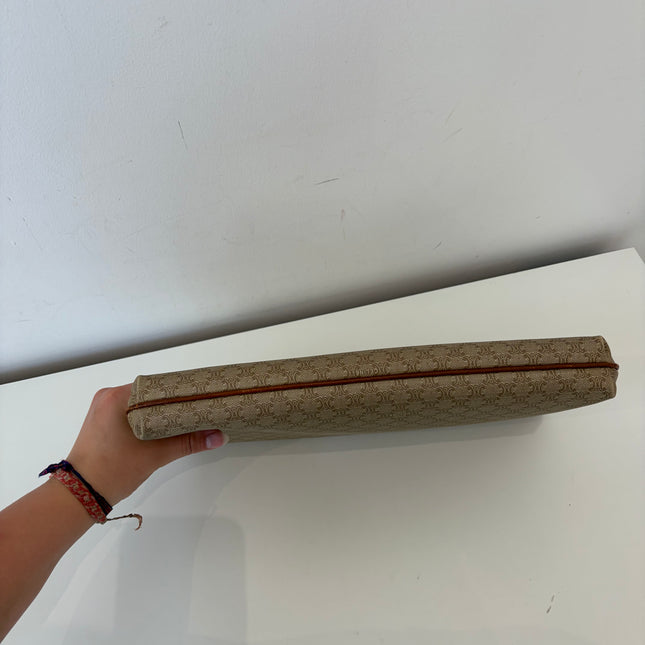 Pochette Celine Beige Macadam