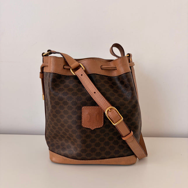 Sac seau pm Céline Macadam