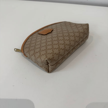 Trousse cosmétique Celine Macadam beige