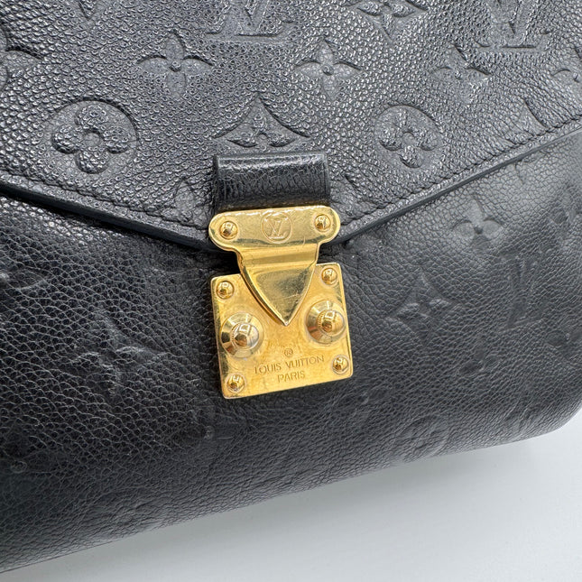 Sac Louis Vuitton Métis empreinte noir