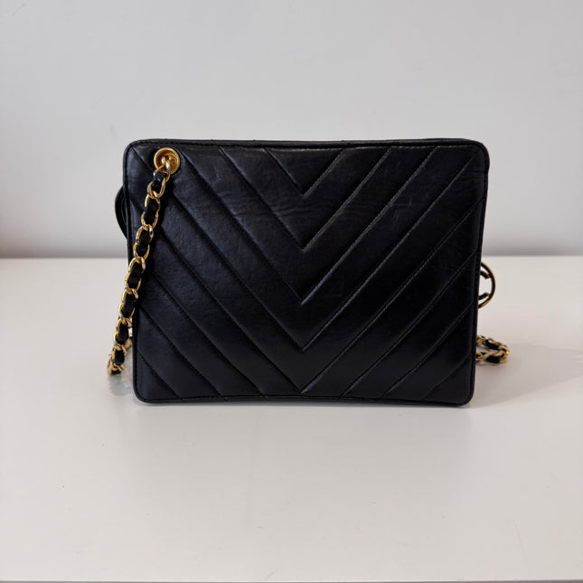 Sac Caméra Chevrons Chanel