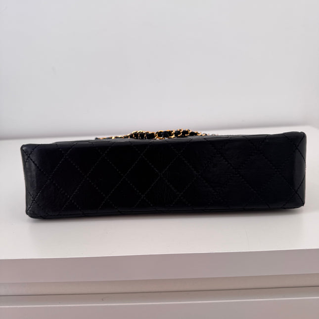 Sac Chanel vintage fermoir bicolore