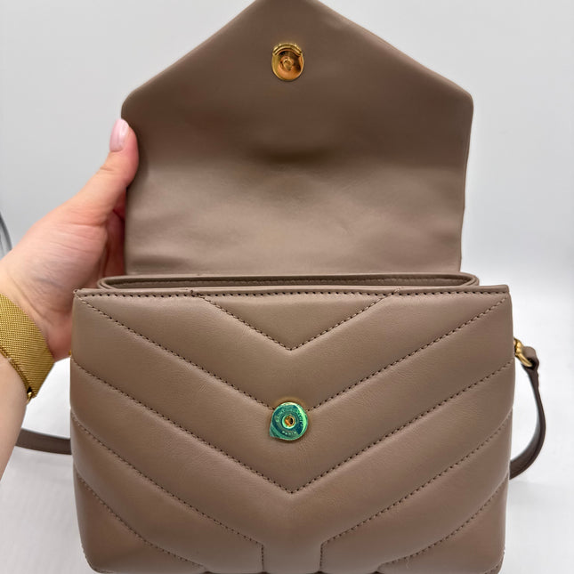 Sac saint Laurent Loulou Toy sable